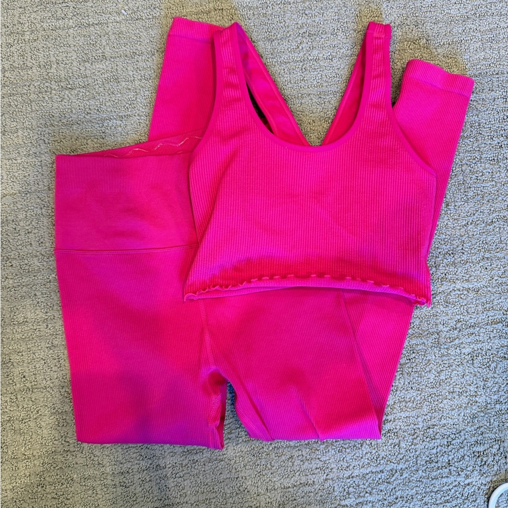 Spiritual Gangster Hot Pink Activewear